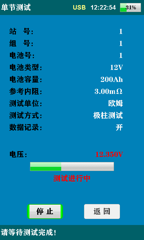 Single Cell Test in Progress