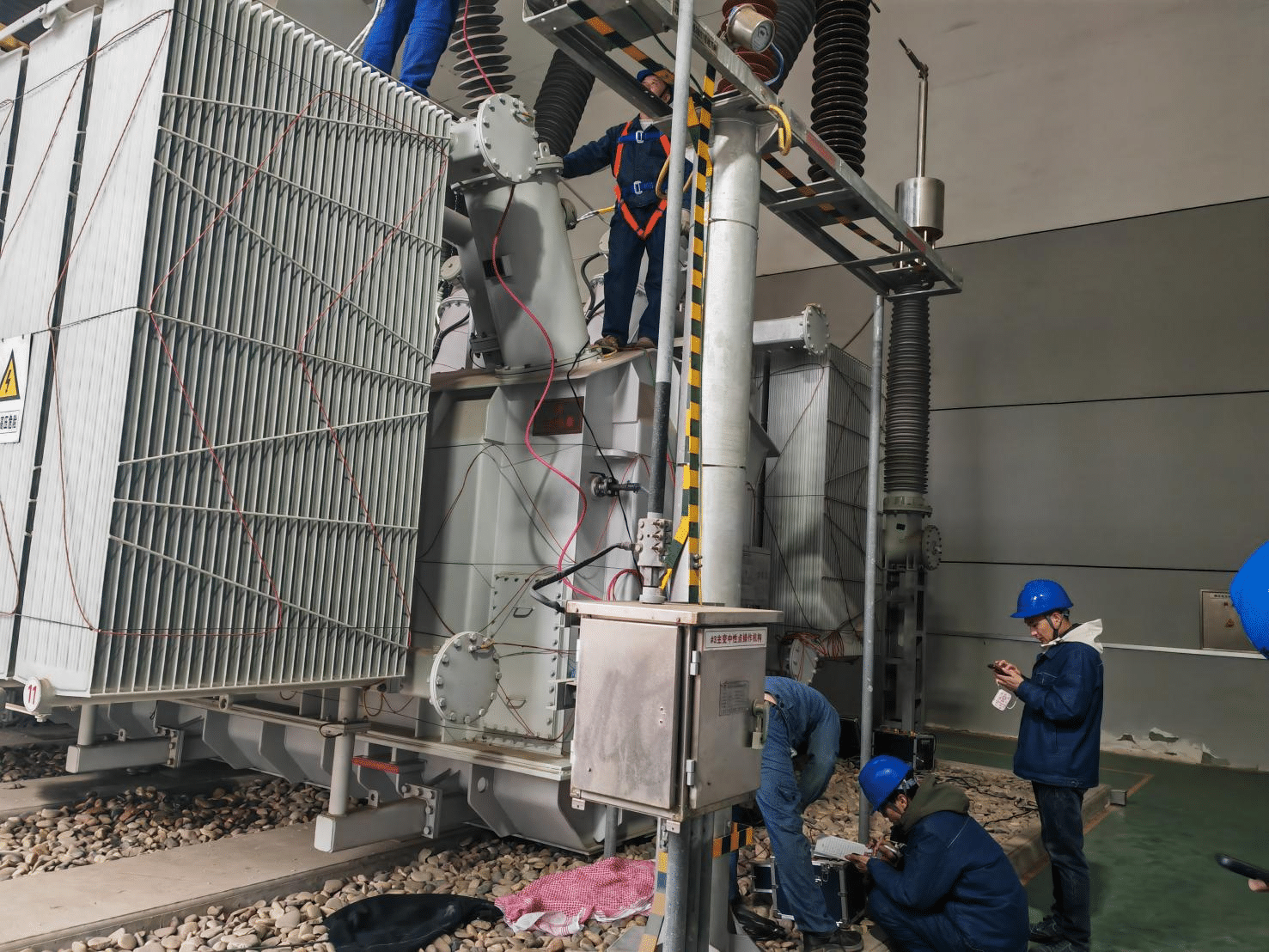 insulation resistance tester onsite